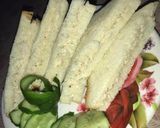 A picture of step 3 of Chicken Mayo Sandwiches.