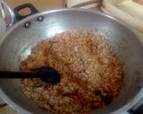 A picture of step 5 of Chicken Qeema.