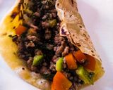 Foto del paso 7 de la receta: Tacos de molida y vegetales