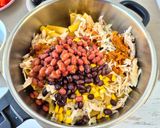 Foto del paso 9 de la receta: Ensalada mexicana de pasta con salsa "Rancho fiesta"