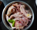 Foto langkah ke 1 dari resep Ayam Goreng Kuning + Nasi Gurih (Rice Cooker & Air Fryer).