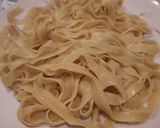 Foto del paso 4 de la receta: Fideos con salsa de espinacas
