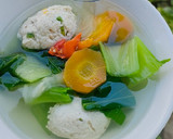 Foto langkah ke 8 dari resep Sup Bola Tahu Spesial.