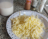 Foto del paso 3 de la receta: Espaguetis integrales con salsa de queso y champiñones