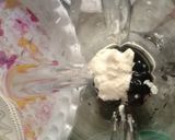 A picture of step 2 of Cherry Shake 🍒🍷🍷🍷.