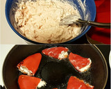 Foto del paso 3 de la receta: Pimientos del Piquillo fritos rellenos de atún con Mahonesa