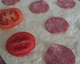 Töltött tészta / pogácsa 🍅🥓 recept fázis 2 fotója