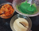 கேரட் அல்வா வித் பால்கோவா (ட்ரை கலர்) ரெசிபி ஸ்டேப் 7 புகைப்படம்