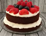 Foto del paso 12 de la receta Naked cake de chocolate y frutos rojos