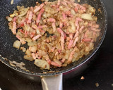 Foto del paso 1 de la receta: Tarta de setas con bacon y nueces