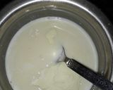 A picture of step 2 of Mava malai pistachio ice-cream.