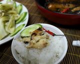 Hình bước làm 9 của món Cá trê vàng kho tiêu