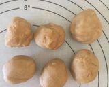 Foto langkah ke 5 dari resep Choux Craquelin (Sus/Soes Jepang) tanpa Mixer.