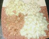 A picture of step 1 of Instant Creamy Fruit Chaat.