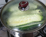 Foto del paso 1 de la receta: Zapallo italiano Relleno Vegetariano