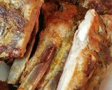 A picture of step 8 of Ribs with Ice Cream barbecue sauce.