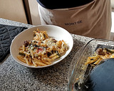 Foto del paso 11 de la receta: Pasta con Salteado de Verduras y Hamburguesa