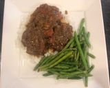 A picture of step 9 of Smothered chicken or pork chops (shown with pork chops) Amethyst spin.