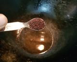 A picture of step 1 of Carrot Beans Poriyal.