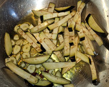 Foto del paso 1 de la receta: Capelini con berenjena
