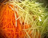 Hình bước làm 1 của món Miến Trộn Thịt Bò Bông Cải Xanh