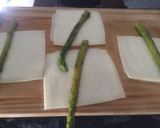 Foto del paso 4 de la receta: Espárragos trigueros con jamón York y queso