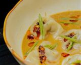 A picture of step 11 of Coconut-Infused Beef Dumpling Soup.