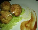 A picture of step 7 of Yam Balls.