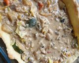 Cukiniowy quiche krok przepisu 6 zdjęcie