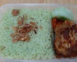 Foto langkah ke 4 dari resep Nasi hijau.