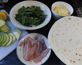 Foto del paso 2 de la receta: Piadas exprés con lacón