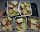 Foto langkah ke 4 dari resep Roti, Keju, Smoked beef panggang.