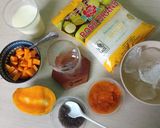 Foto langkah ke 2 dari resep Mango Latte With Chia.