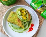Foto langkah ke 10 dari resep Risol Mayo Matcha Sweet Corn Cheese.
