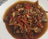 Foto langkah ke 2 dari resep Cumi Asin Tomat Pedas.