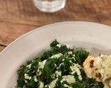 A picture of step 4 of Roasted Cauliflower & Tahini sauce.