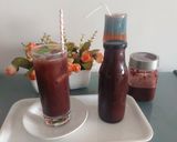 A picture of step 4 of Kokum sharbat.