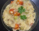 A picture of step 3 of Dalia khichdi (broken wheat).