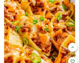 A picture of step 3 of Stuffed taco shells.
