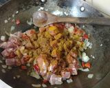 Foto del paso 4 de la receta: Arroz con cerdo y vegetales al wok