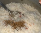 A picture of step 4 of Tofu rice🍽🍲.