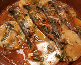 Foto del paso 7 de la receta: Cazuela imperial de jureles con fumet de gambas