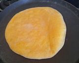 A picture of step 8 of Puran poli.