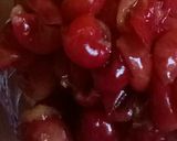 A picture of step 3 of Cherry Icecream With Cherry Sauce.