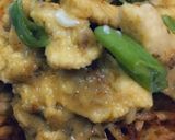 A picture of step 8 of Green chicken pasta.