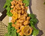 A picture of step 4 of Buttery Shrimps with a twist of Lemon.