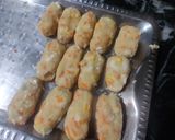 A picture of step 5 of Poha potato fingers.