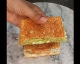 A picture of step 5 of Cheese chutney sandwich.