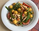 Csípős csirkemellcsíkok burgonyagolyóval recept fázis 3 fotója