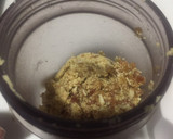 A picture of step 2 of Dates peanuts cookies.